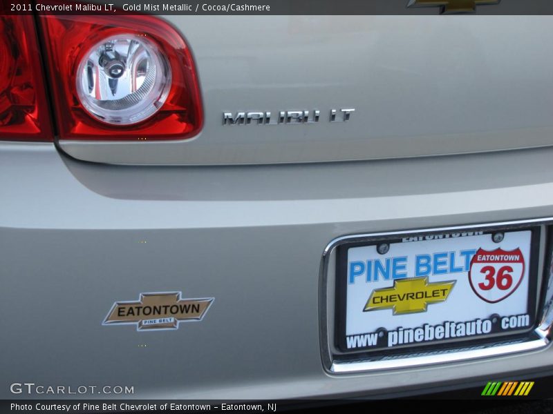 Gold Mist Metallic / Cocoa/Cashmere 2011 Chevrolet Malibu LT
