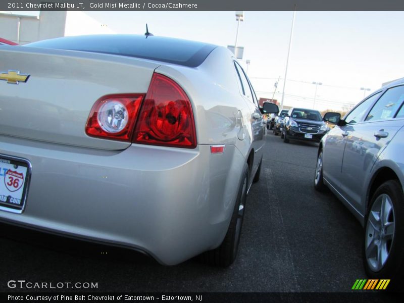 Gold Mist Metallic / Cocoa/Cashmere 2011 Chevrolet Malibu LT