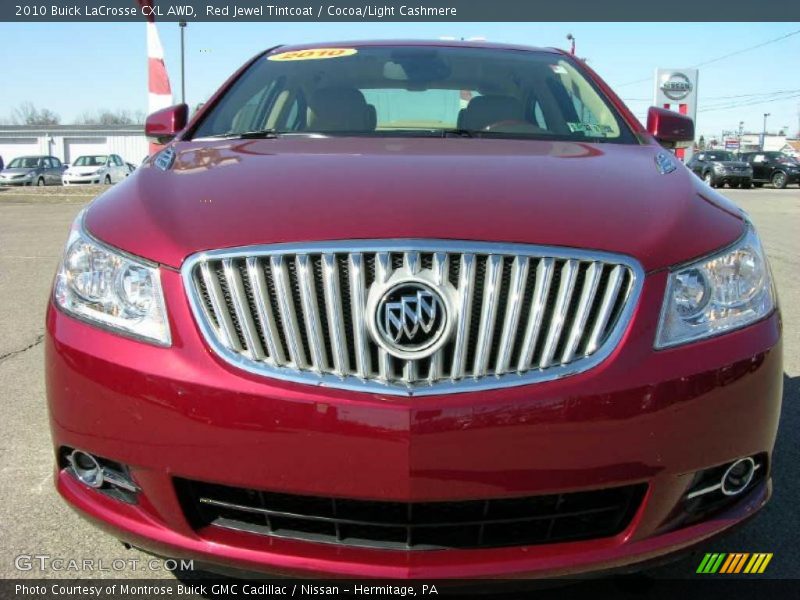  2010 LaCrosse CXL AWD Red Jewel Tintcoat