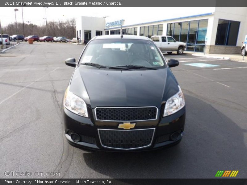 Black Granite Metallic / Charcoal 2011 Chevrolet Aveo Aveo5 LT