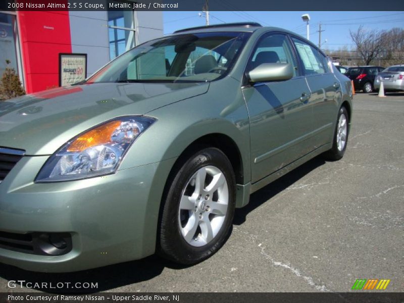 Metallic Jade / Charcoal 2008 Nissan Altima 2.5 S Coupe