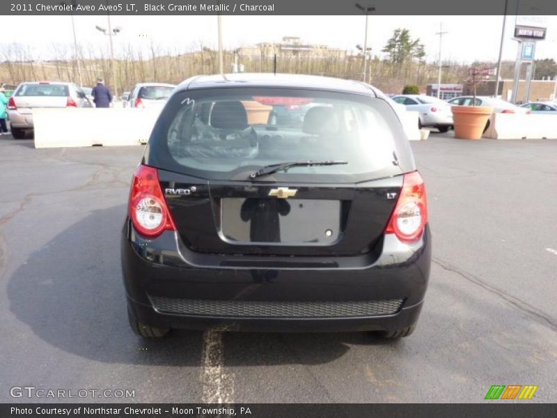 Black Granite Metallic / Charcoal 2011 Chevrolet Aveo Aveo5 LT