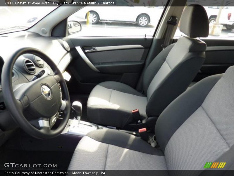 Black Granite Metallic / Charcoal 2011 Chevrolet Aveo Aveo5 LT