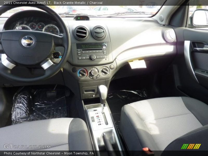 Black Granite Metallic / Charcoal 2011 Chevrolet Aveo Aveo5 LT
