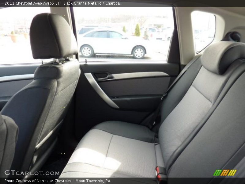 Black Granite Metallic / Charcoal 2011 Chevrolet Aveo Aveo5 LT