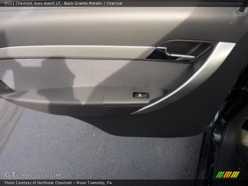 Black Granite Metallic / Charcoal 2011 Chevrolet Aveo Aveo5 LT