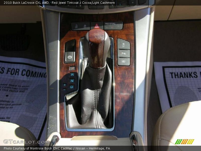  2010 LaCrosse CXL AWD 6 Speed Automatic Shifter