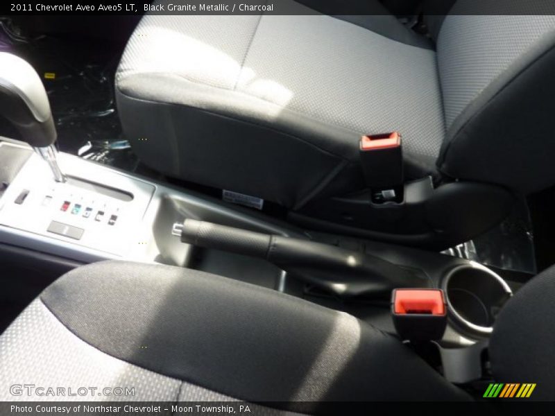 Black Granite Metallic / Charcoal 2011 Chevrolet Aveo Aveo5 LT
