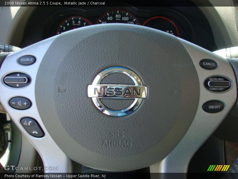 Metallic Jade / Charcoal 2008 Nissan Altima 2.5 S Coupe