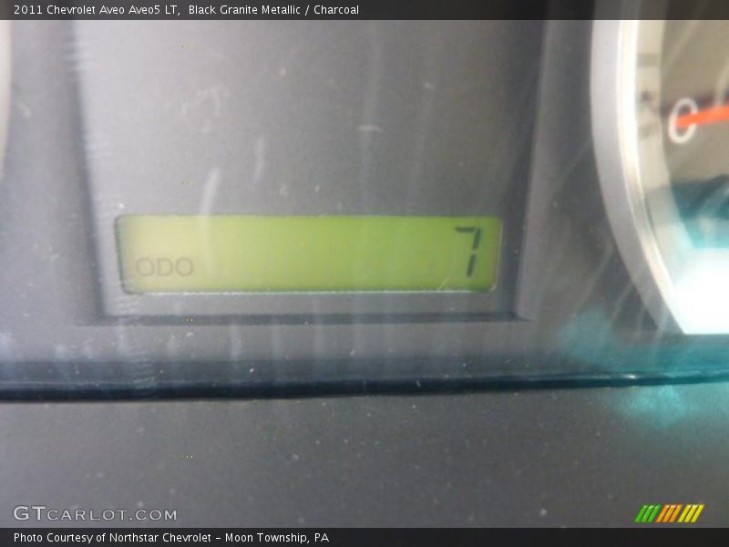 Black Granite Metallic / Charcoal 2011 Chevrolet Aveo Aveo5 LT