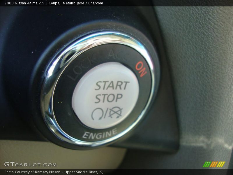 Metallic Jade / Charcoal 2008 Nissan Altima 2.5 S Coupe