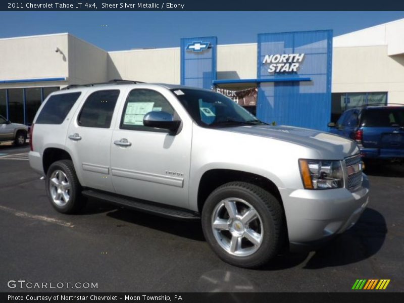 Sheer Silver Metallic / Ebony 2011 Chevrolet Tahoe LT 4x4