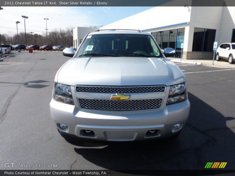Sheer Silver Metallic / Ebony 2011 Chevrolet Tahoe LT 4x4