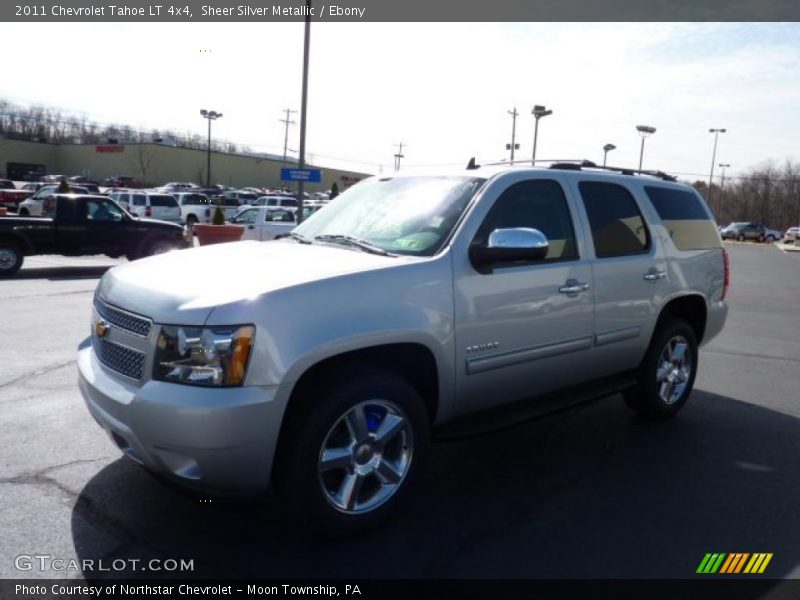 Sheer Silver Metallic / Ebony 2011 Chevrolet Tahoe LT 4x4