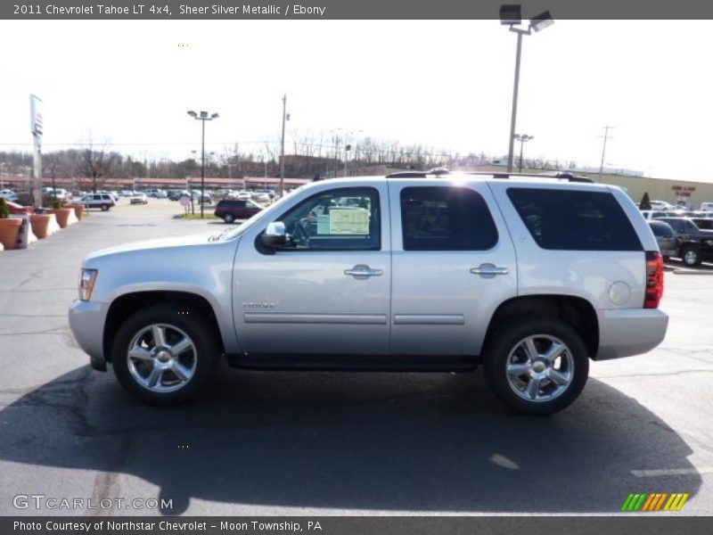 Sheer Silver Metallic / Ebony 2011 Chevrolet Tahoe LT 4x4