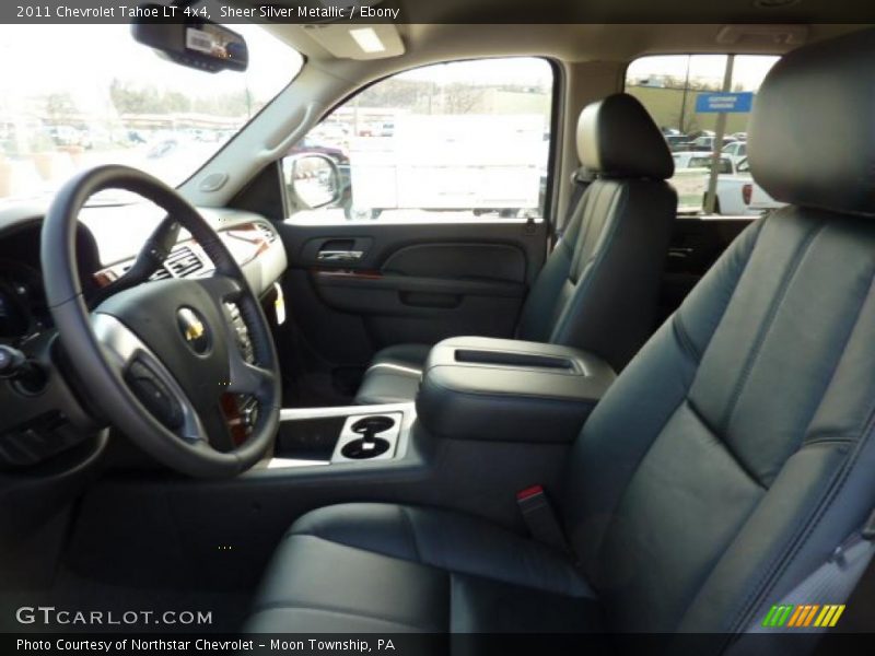 Sheer Silver Metallic / Ebony 2011 Chevrolet Tahoe LT 4x4