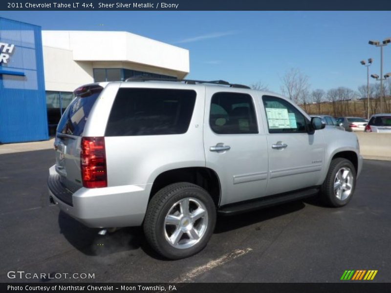 Sheer Silver Metallic / Ebony 2011 Chevrolet Tahoe LT 4x4