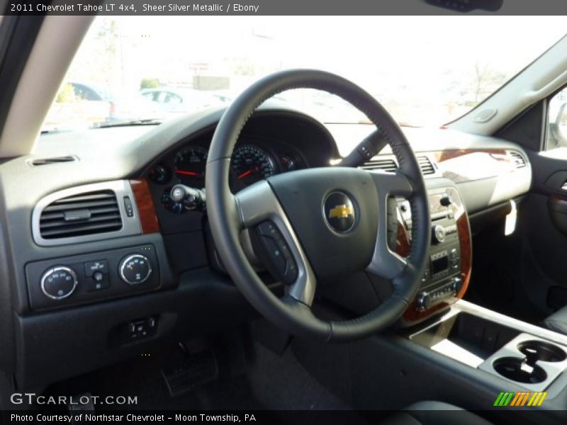 Sheer Silver Metallic / Ebony 2011 Chevrolet Tahoe LT 4x4