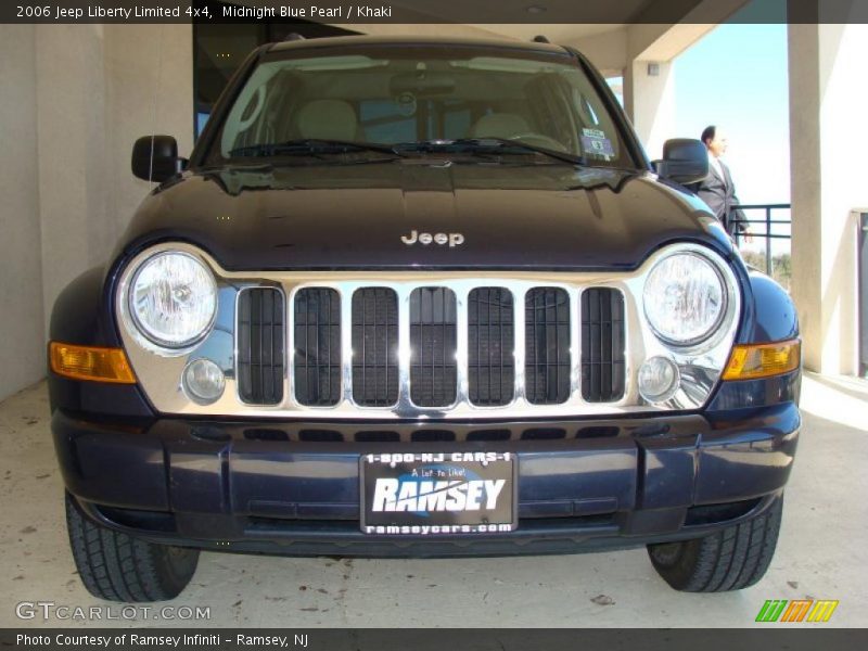 Midnight Blue Pearl / Khaki 2006 Jeep Liberty Limited 4x4