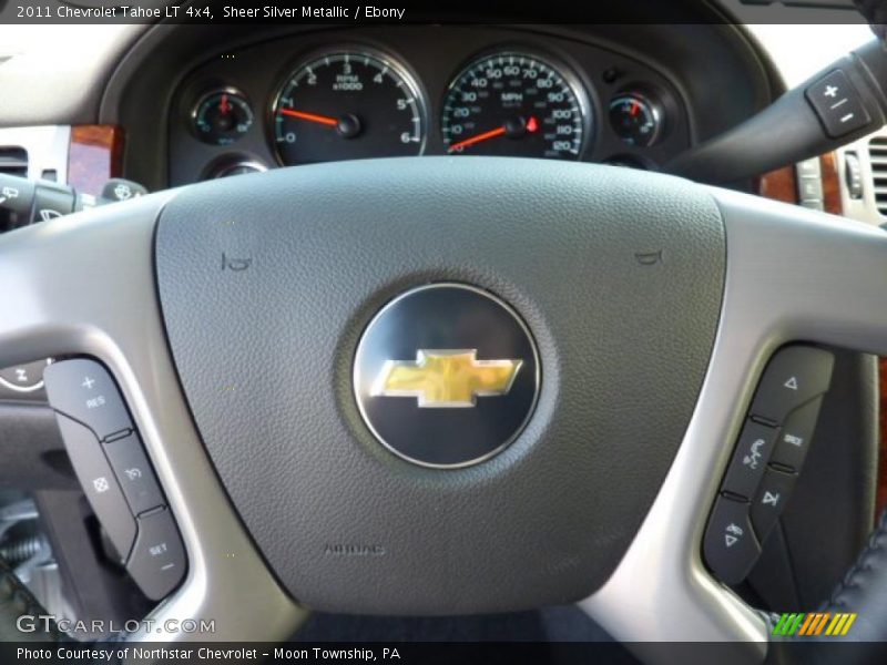 Sheer Silver Metallic / Ebony 2011 Chevrolet Tahoe LT 4x4