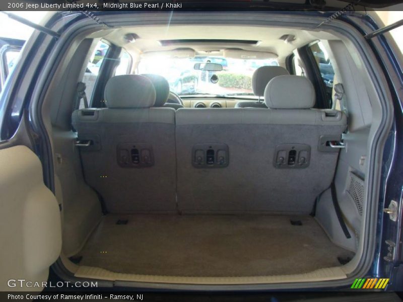 Midnight Blue Pearl / Khaki 2006 Jeep Liberty Limited 4x4