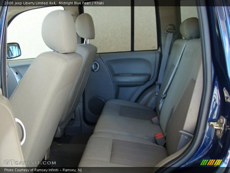 Midnight Blue Pearl / Khaki 2006 Jeep Liberty Limited 4x4