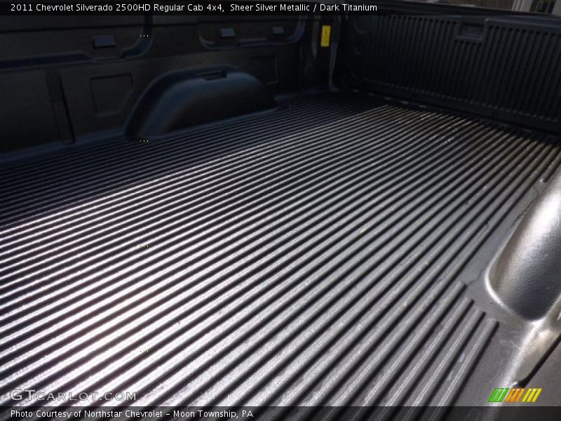 Sheer Silver Metallic / Dark Titanium 2011 Chevrolet Silverado 2500HD Regular Cab 4x4