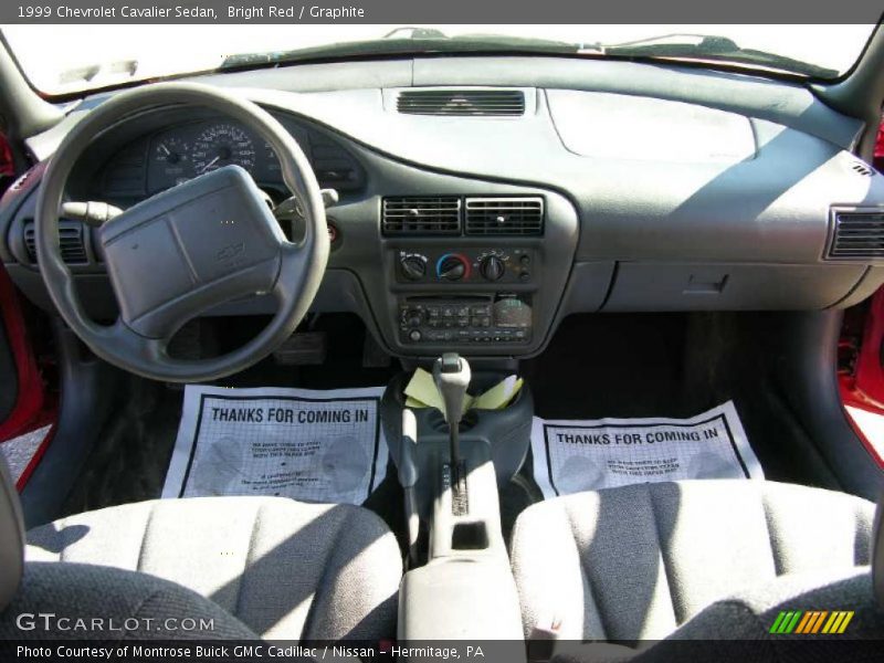 Dashboard of 1999 Cavalier Sedan