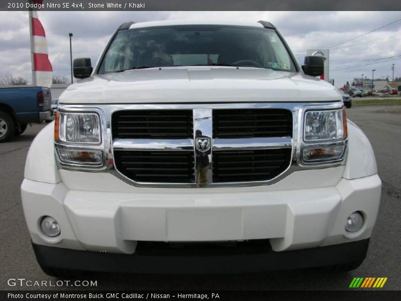 Stone White / Khaki 2010 Dodge Nitro SE 4x4
