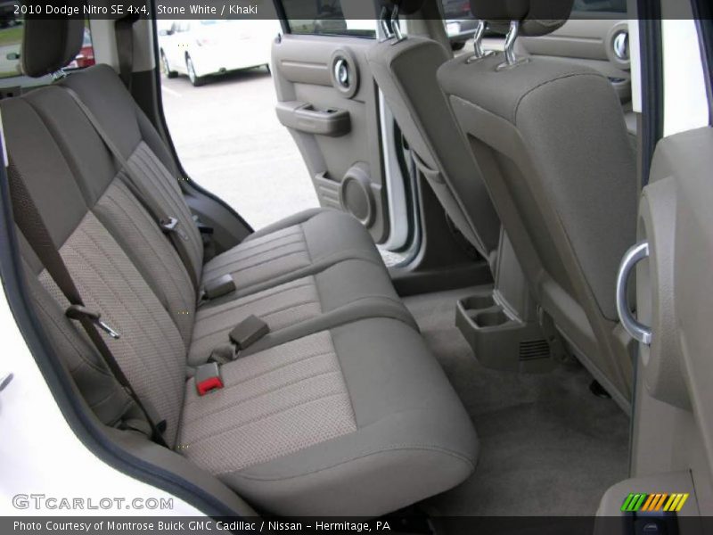 Stone White / Khaki 2010 Dodge Nitro SE 4x4