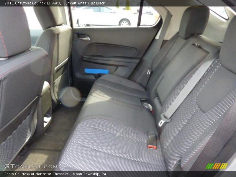 Summit White / Jet Black 2011 Chevrolet Equinox LT AWD
