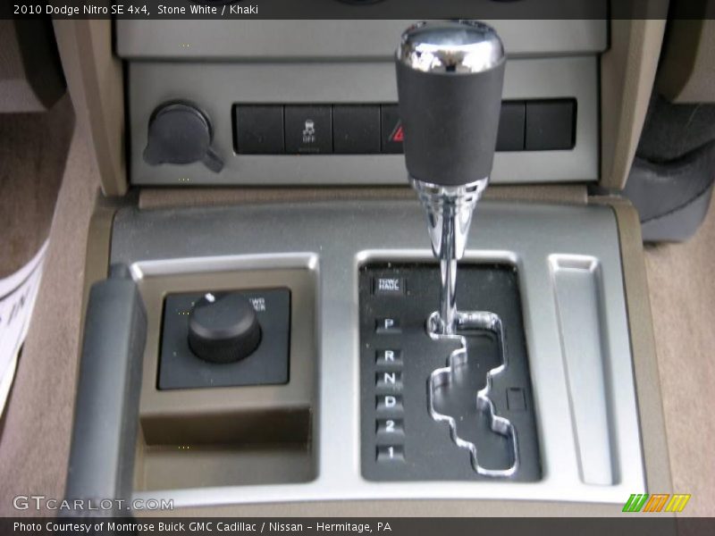 Stone White / Khaki 2010 Dodge Nitro SE 4x4