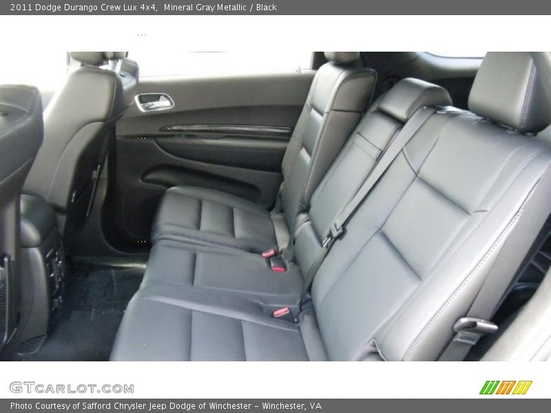  2011 Durango Crew Lux 4x4 Black Interior