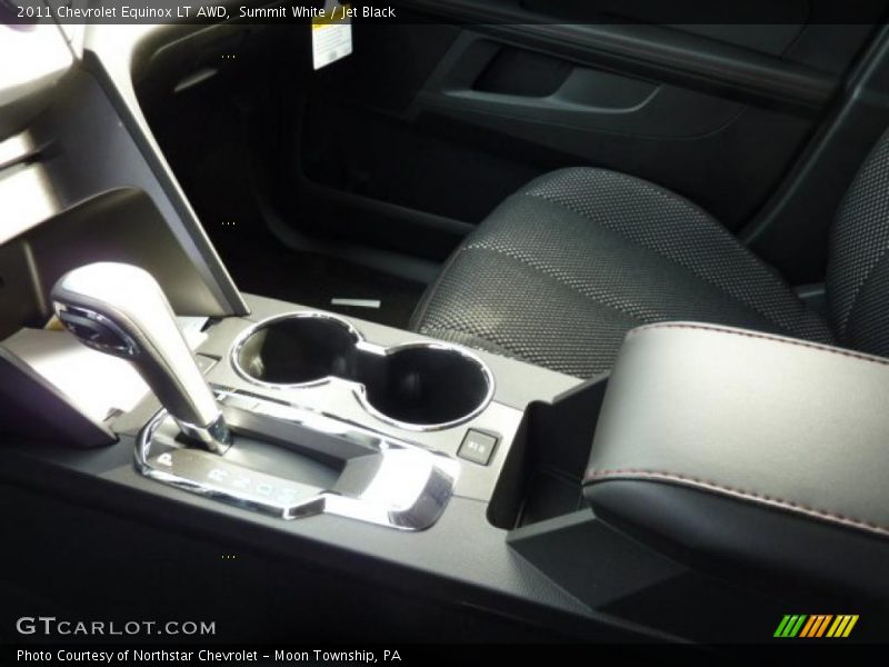 Summit White / Jet Black 2011 Chevrolet Equinox LT AWD