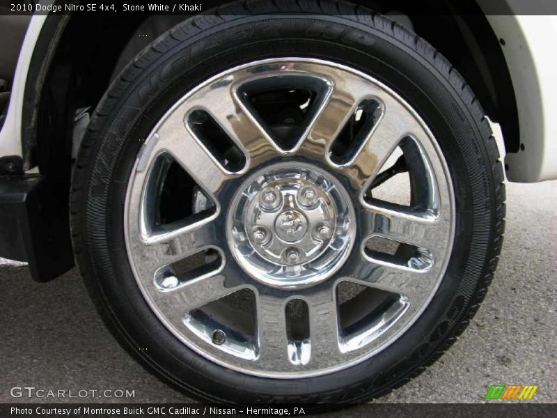 Stone White / Khaki 2010 Dodge Nitro SE 4x4