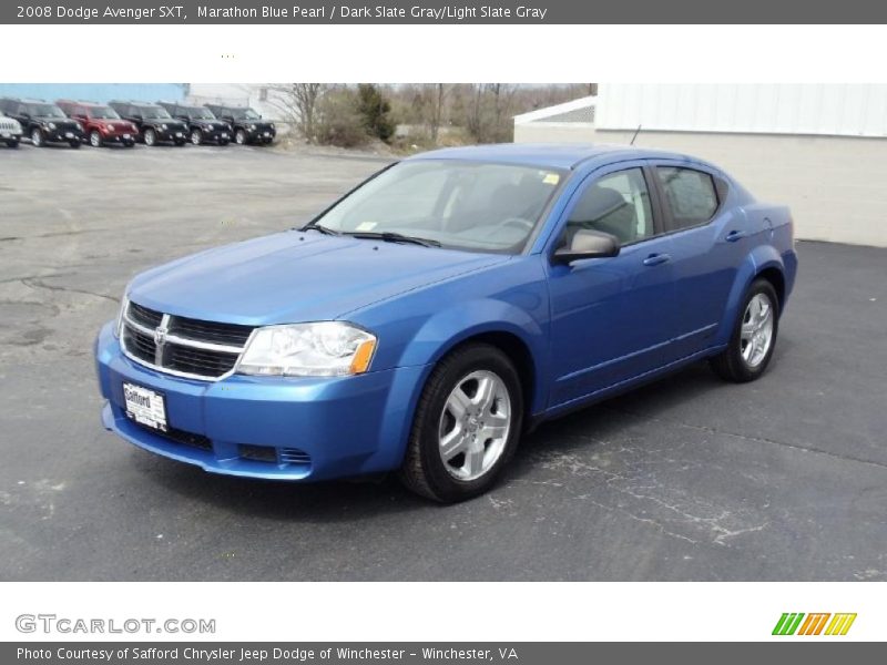 Front 3/4 View of 2008 Avenger SXT