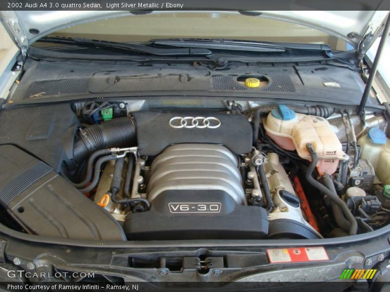  2002 A4 3.0 quattro Sedan Engine - 3.0 Liter DOHC 30-Valve V6