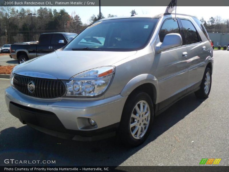 Platinum Metallic / Gray 2006 Buick Rendezvous CXL