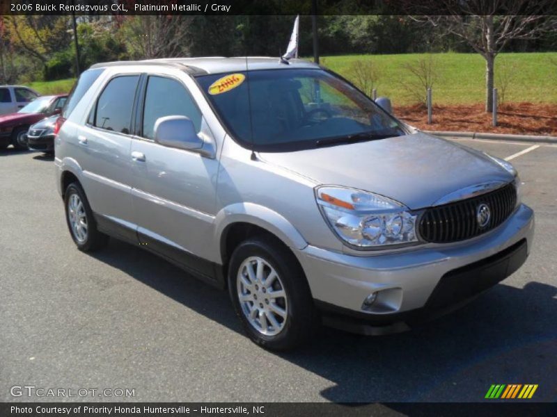 Platinum Metallic / Gray 2006 Buick Rendezvous CXL