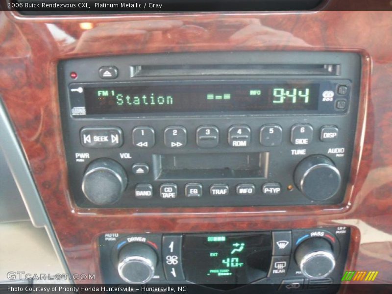 Platinum Metallic / Gray 2006 Buick Rendezvous CXL