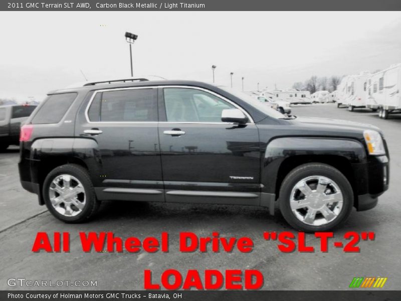 Carbon Black Metallic / Light Titanium 2011 GMC Terrain SLT AWD