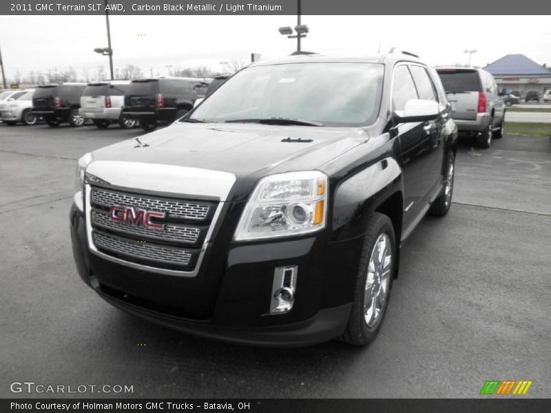 Carbon Black Metallic / Light Titanium 2011 GMC Terrain SLT AWD