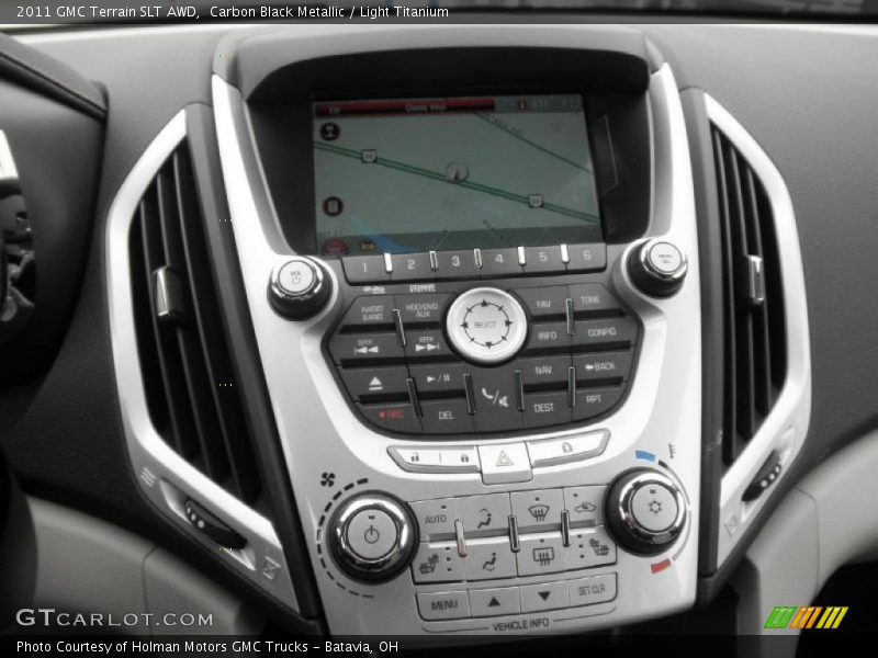 Controls of 2011 Terrain SLT AWD