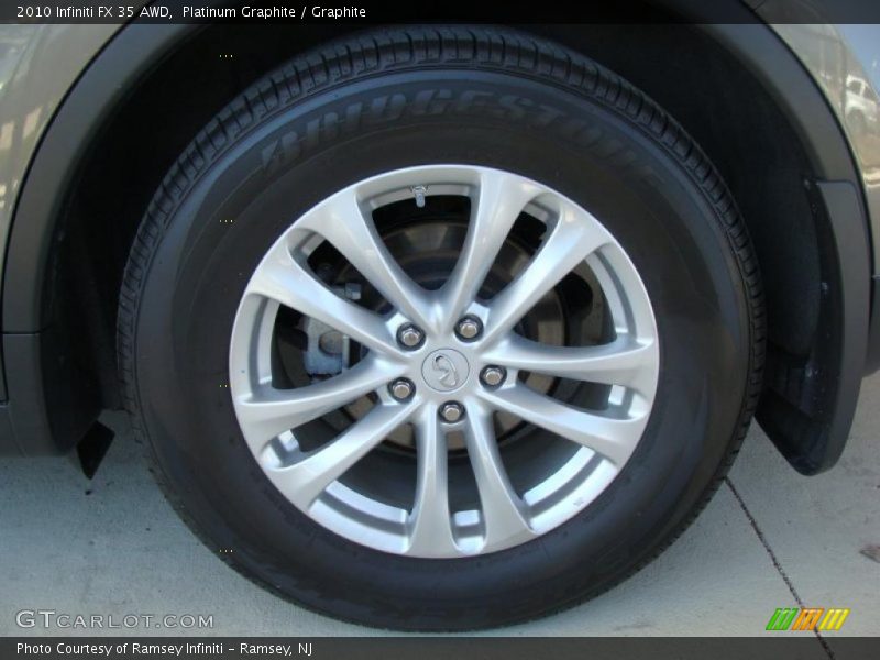 Platinum Graphite / Graphite 2010 Infiniti FX 35 AWD