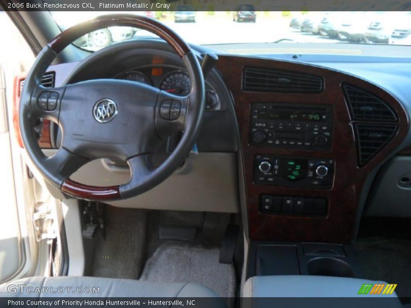 Platinum Metallic / Gray 2006 Buick Rendezvous CXL