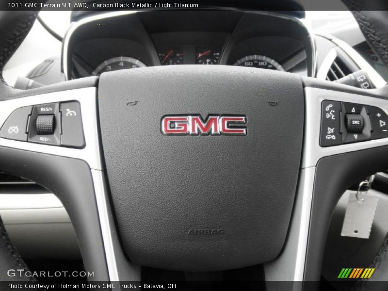 Carbon Black Metallic / Light Titanium 2011 GMC Terrain SLT AWD