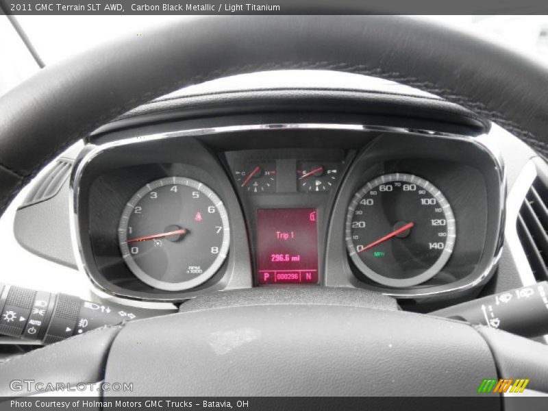 Carbon Black Metallic / Light Titanium 2011 GMC Terrain SLT AWD