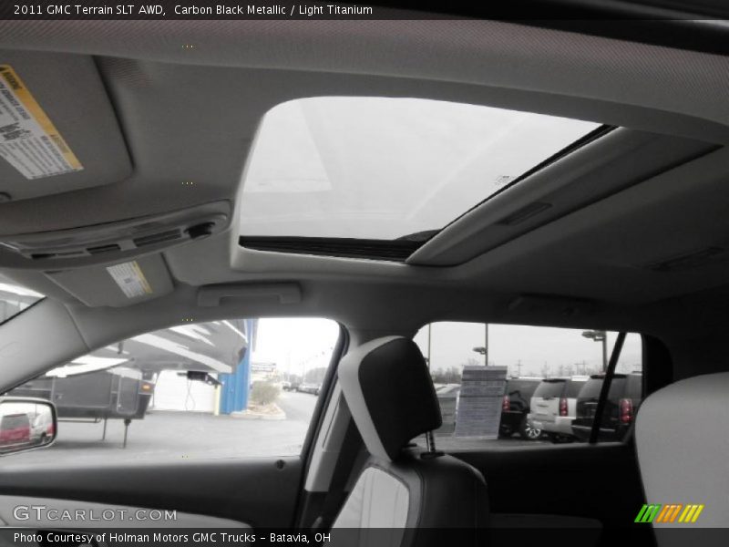 Carbon Black Metallic / Light Titanium 2011 GMC Terrain SLT AWD