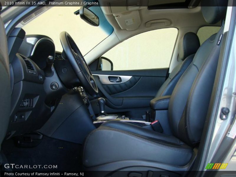 Platinum Graphite / Graphite 2010 Infiniti FX 35 AWD