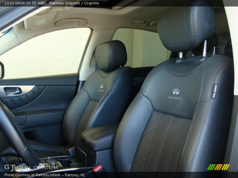 Platinum Graphite / Graphite 2010 Infiniti FX 35 AWD